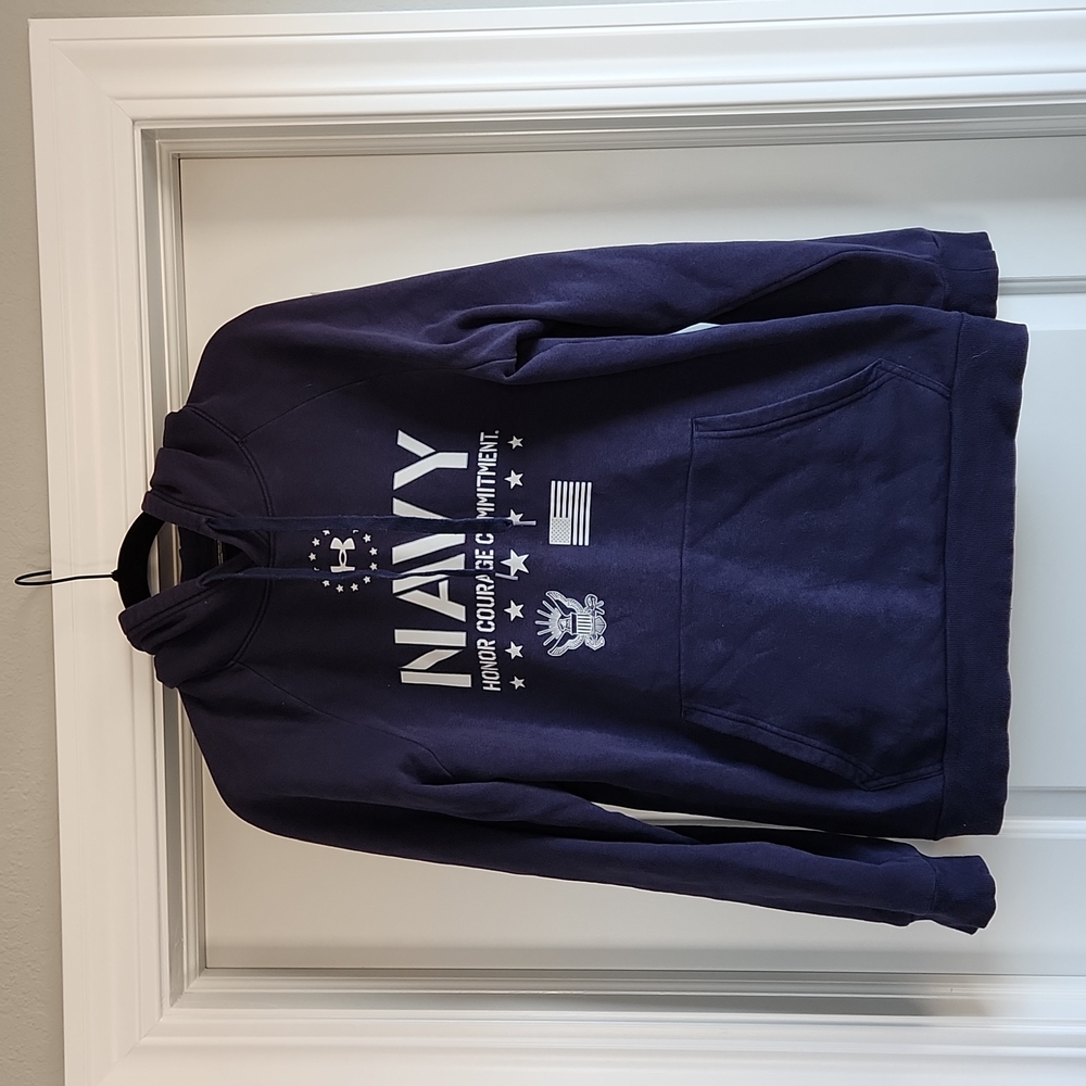 Under Armour Loose Fit Navy Hoodie